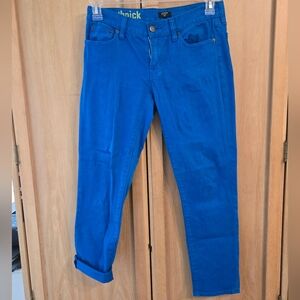 J Crew toothpick jeans